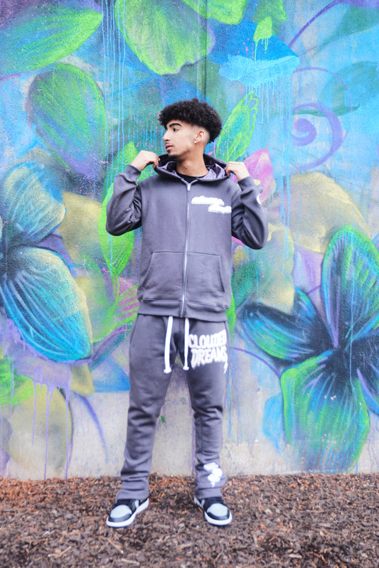 GREY "ALWAYS DREAM”  SWEATSUIT